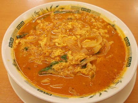日高屋 チゲ味噌ラーメン 002.jpg